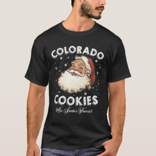 Santa Claus Favourite Colorado Cookies Weed  Chris T-Shirt