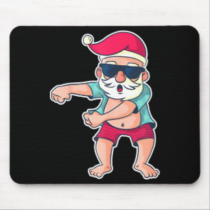 Santa Claus Floss Dance Christmas X-mas Gift  Mouse Mat