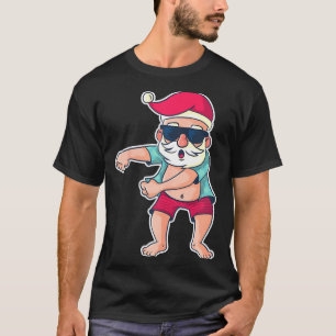 Santa Claus Floss Dance Christmas X-mas Gift  T-Shirt
