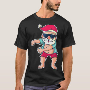 Santa Claus Floss Dance Christmas X-mas Gift  T-Shirt