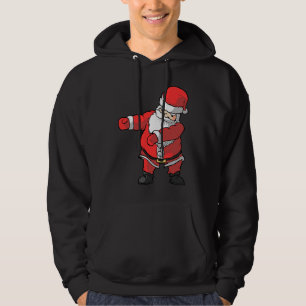Santa Claus Floss Kids Cute Girls Boys Christmas D Hoodie