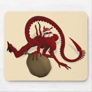 Santa Claus From Outer Space Mouse Mat
