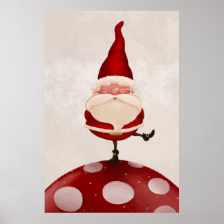 Santa Claus fungus Poster