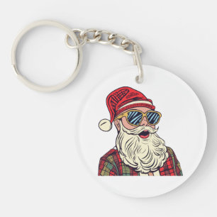 Santa Claus - Funny Key Ring
