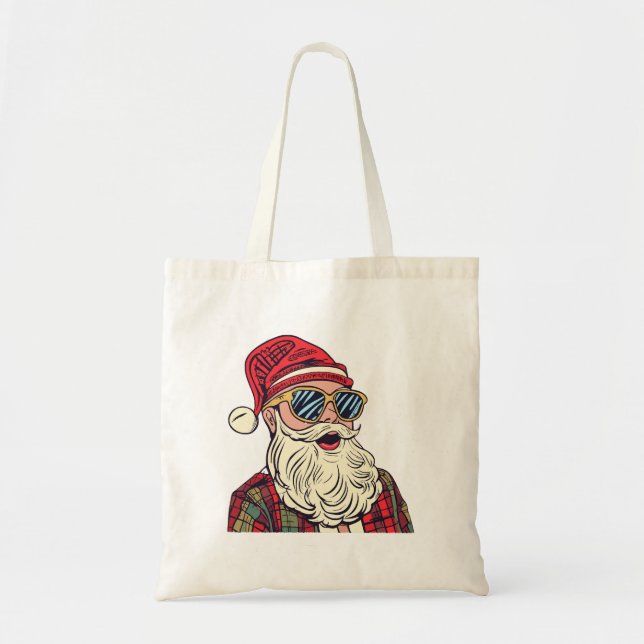 Santa Claus - Funny Tote Bag (Front)