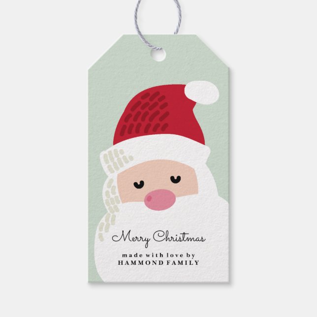 Santa Claus Gift Tag (Front)
