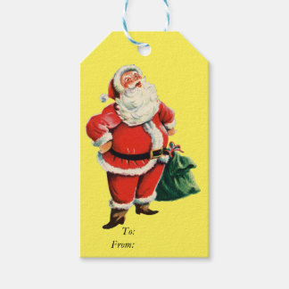 Santa Claus Gift Tags