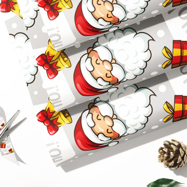 Santa Claus Gift Wrap | Christmas Wrapping Paper  (Creator Uploaded)
