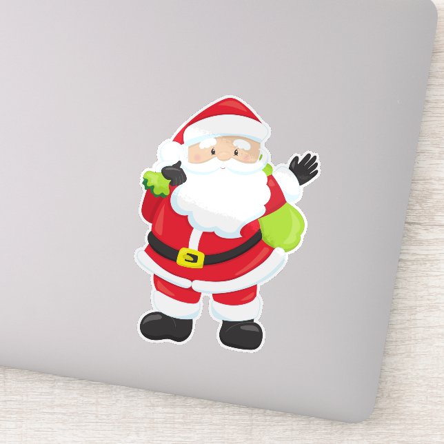 Santa Claus, Gifts, Presents, Christmas, Xmas (Detail)