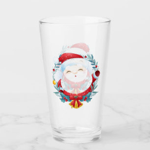 Santa Claus Glass