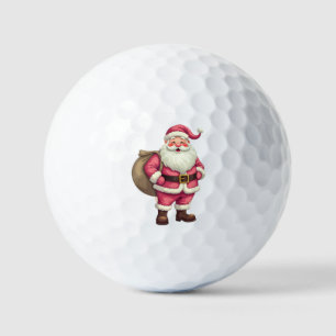 Santa Claus  Golf Balls