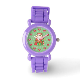 Santa Claus good child list Christmas cute kawaii Watch