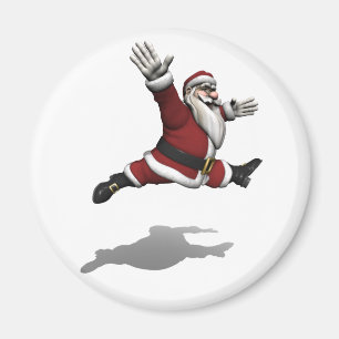 Santa Claus Grand Jete Magnet