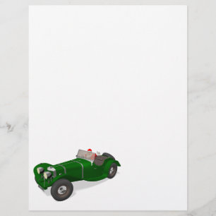 Santa Claus Happy Jaguar SS 90 Driver
