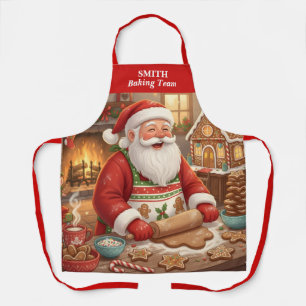 Santa Claus Holiday Baking Apron