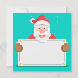 Santa Claus Holiday Card