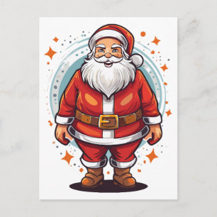 Santa Claus Holiday Postcard