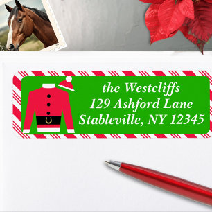 Santa Claus Horse Racing Jockey Silks Personalised