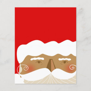 Santa Claus Illustration Holiday Christmas  Flyer