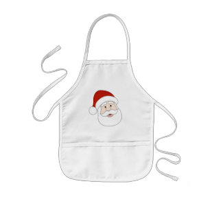 Santa Claus Illustration Kids Apron