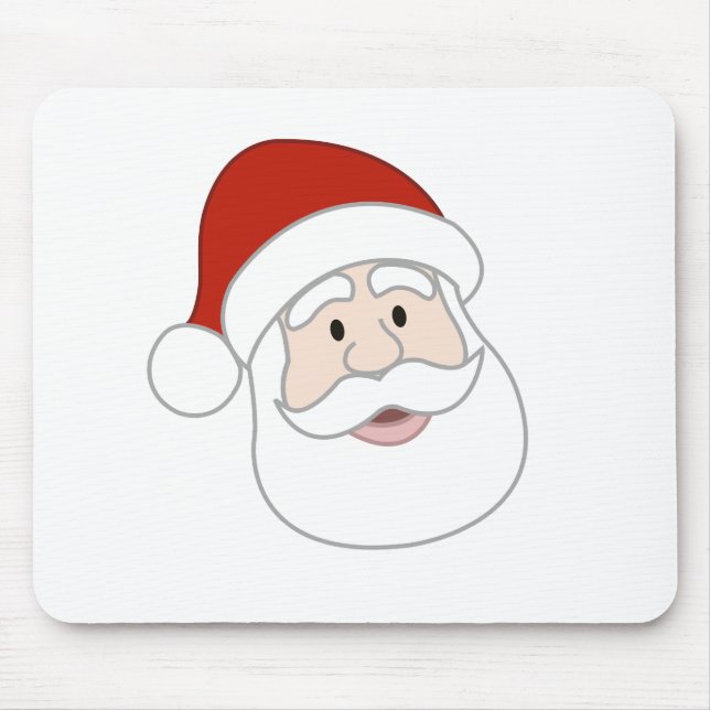 Santa Claus Illustration Mouse Mat (Front)