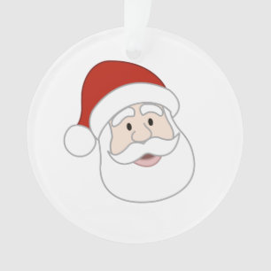 Santa Claus Illustration Ornament