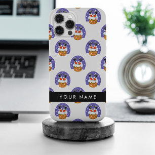 Santa Claus In Chimney, Snow, Christmas, New Year iPhone 15 Pro Max Case