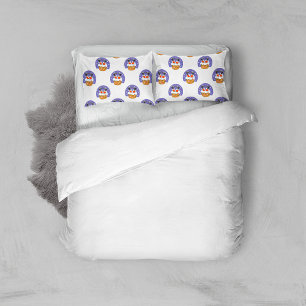Santa Claus In Chimney, Snow, Christmas, New Year Pillowcase