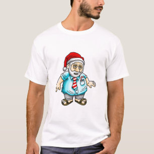 Santa Claus in Sandals T-Shirt