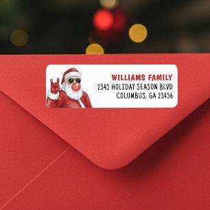 Santa Claus in Sunglasses Funny Christmas Holiday