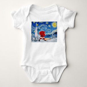 Santa Claus is coming Baby Bodysuit