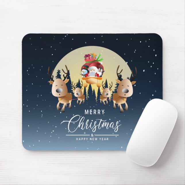 Santa Claus is coming | Mouse Mat (With Mouse)