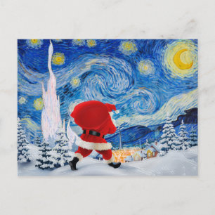 Santa Claus is coming Postcard
