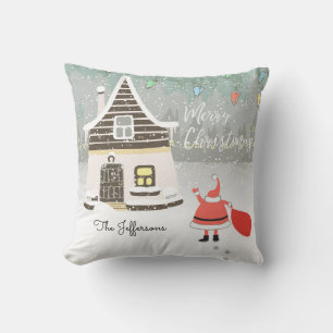 Santa Claus is Coming to Town Cushion