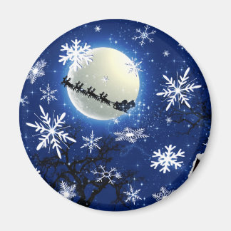Santa Claus Is Coming To Town Magnet