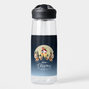 Santa Claus is coming Water Bottle