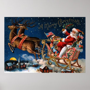 Santa Claus is Comming to Town Poster
