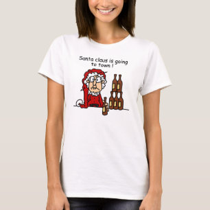 Santa Claus is Going to Town T-Shirt