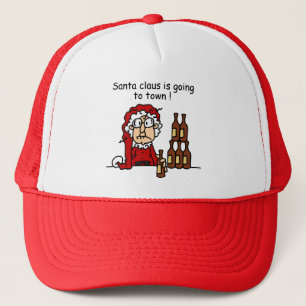 Santa Claus is Going to Town Trucker Hat