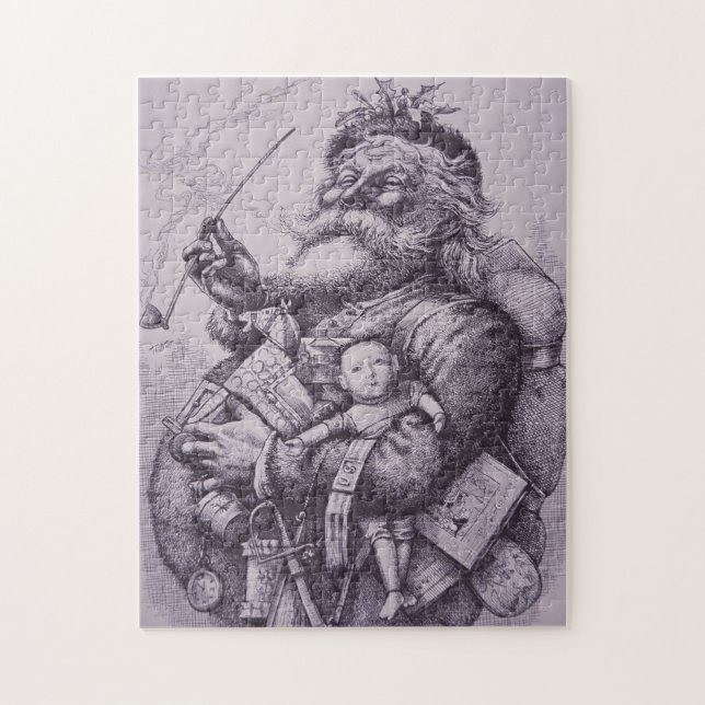 Santa Claus Jigsaw Puzzle (Vertical)