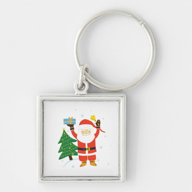 Santa Claus Key Ring (Front)