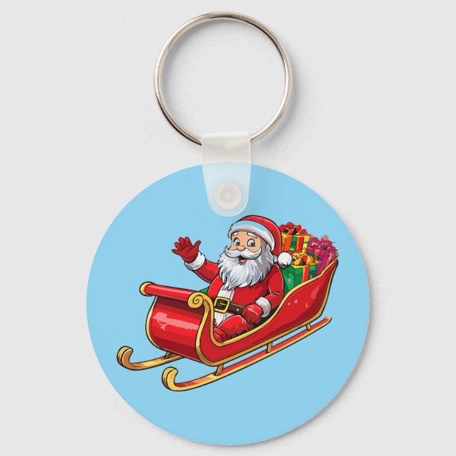 Santa claus key ring (Front)