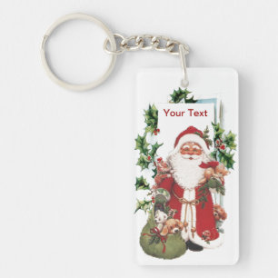 Santa Claus Keychain