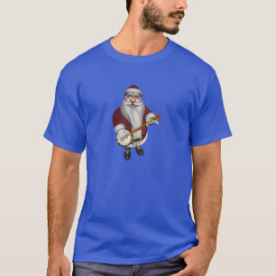 Santa Claus Loves His Banjo T-Shirt