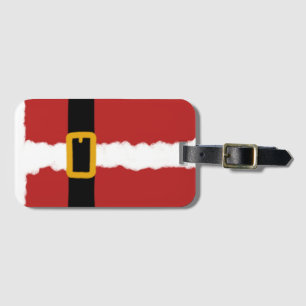 Santa Claus Luggage Tag