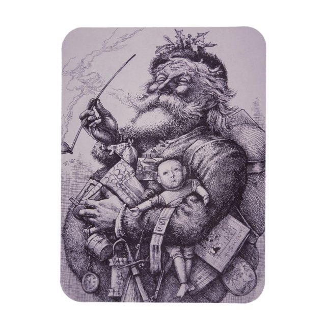 Santa Claus Magnet (Vertical)