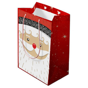 Santa Claus Medium Gift Bag