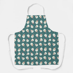 Santa Claus Merry Christmas Apron