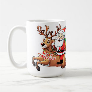 Santa Claus Merry Christmas Coffee Mug