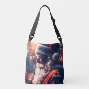 Santa Claus Merry Christmas Crossbody Bag